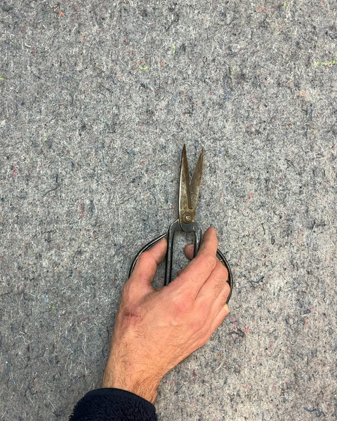 Antique Metal Scissors, Large