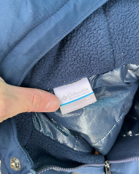 Columbia Kids Blue Winter Jacket, Size XS