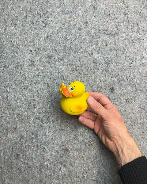 Middle Finger Yellow Rubber Duck Bath Toy