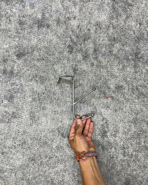 Metal Over-the-Door Double Garment Hook