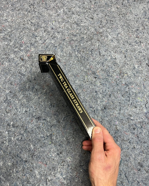 TWG Tea Glass Straws