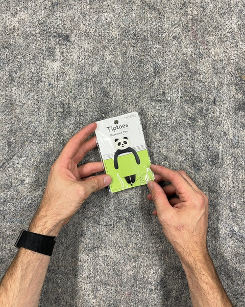 Tiptoes Panda Bookmark Pen
