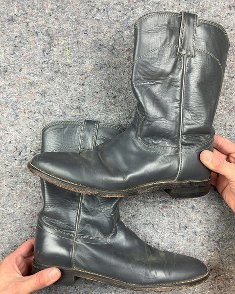 Justin Cowboy Boots, Size 10 D
