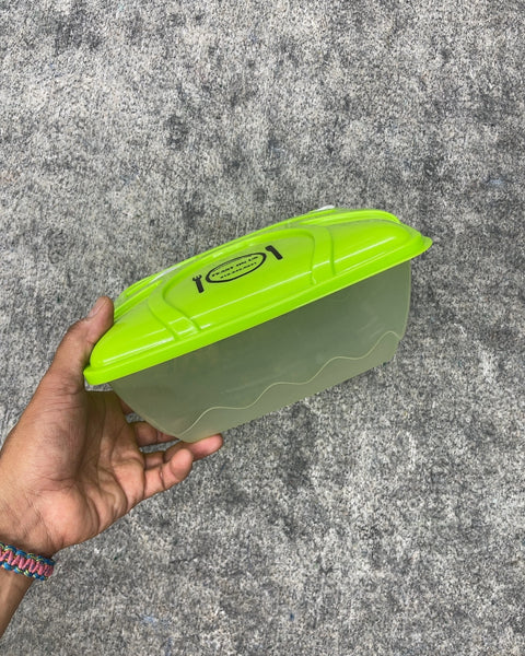 Plastic Lunch Box with Fork and Knife
