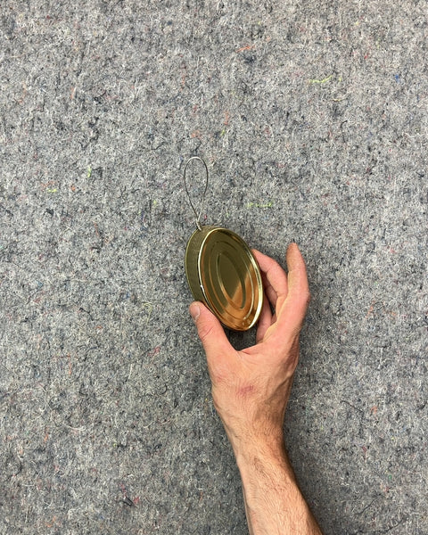 Cool Merry Catmas Oval Ornament