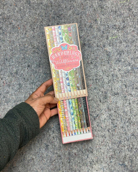 Wanderlust Wildflowers Colored Pencils
