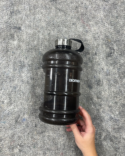 Decathlon Black Water Bottle