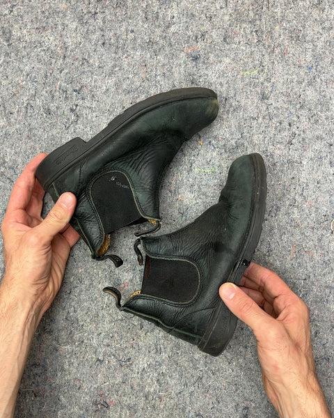 Used Blundstone Black Leather Chelsea Boots, Size US Women's 5
