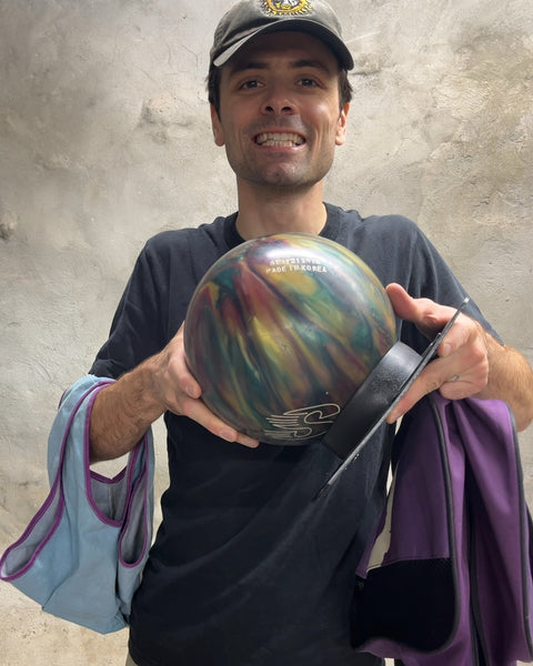 Storm Bowling Ball with Carry Bag, For Someone With Small Fingers