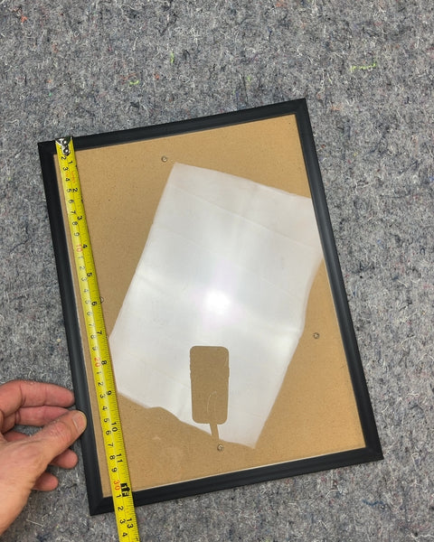 Black Picture Frame, 9.5x12"