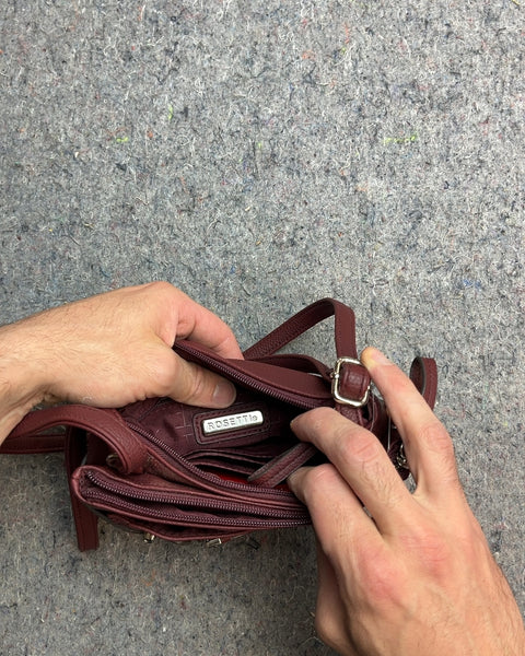 Rosetti Burgundy Crossbody Bag