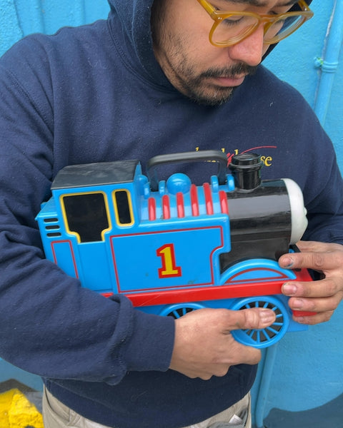 Thomas the Tank Engine Train Case with Trains