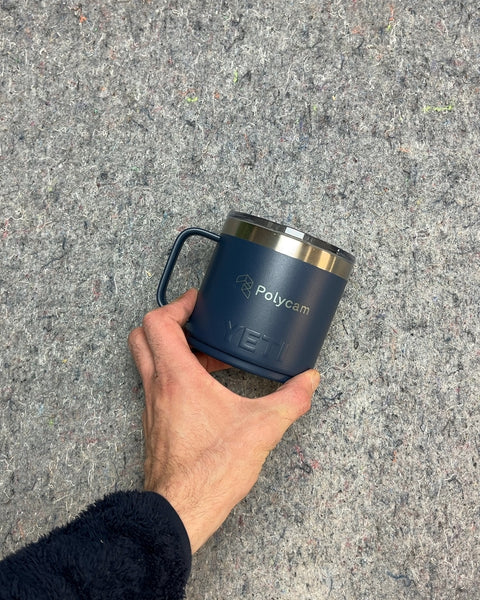 Brand New Polycam Yeti Mug with Lid