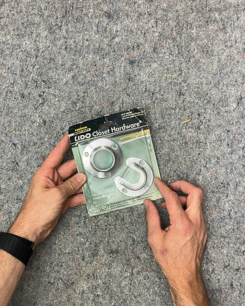 Lido Closet Hardware Rod Sockets