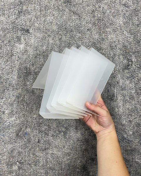 Plastic Book Display Stands, Set of 5