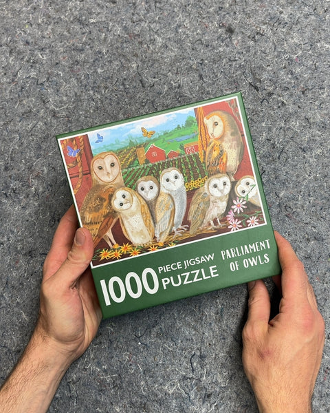 1000 Piece Jigsaw Puzzle Parliament of Owls