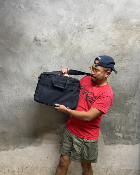 Gabol Black Laptop Bag, 14x17"