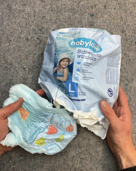 A Couple Babylove Swim Diapers, Size L or ~12kg