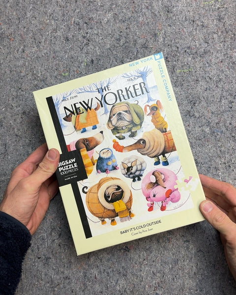 The New Yorker Jigsaw Puzzle, Baby It's Cold Outside, 1000 Pieces