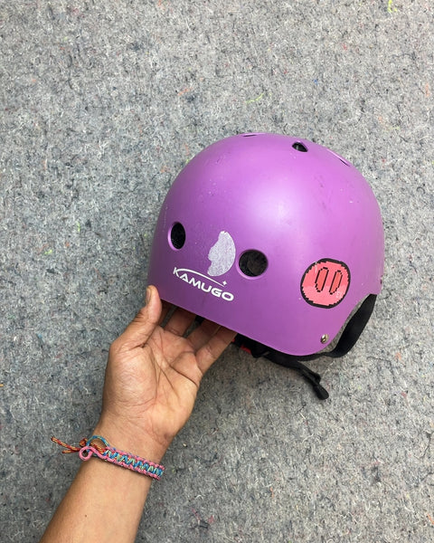 Kamugo Purple Kids Helmet, Kids Small