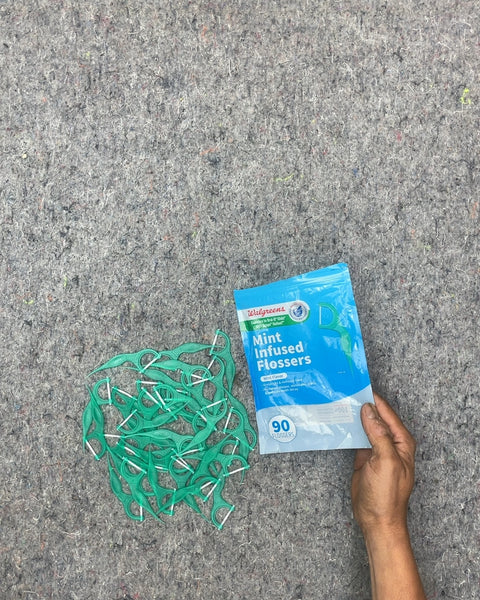Walgreens Mint Infused Flossers, 90 Count