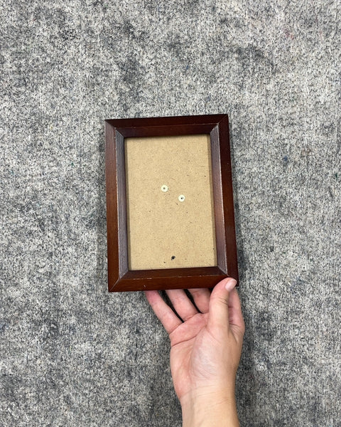 Brown Wood Picture Frame, 4 x 6 in