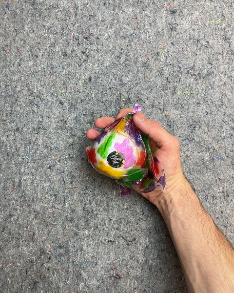 Colorful Wrapped Bath Bomb