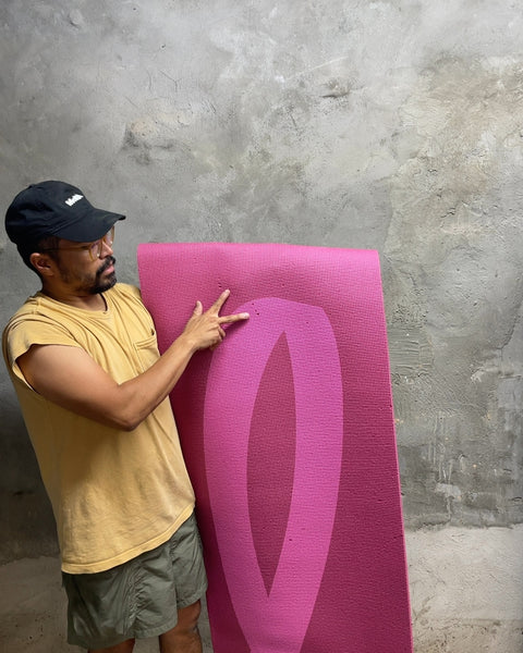 Pink Ribbon Yoga Mat
