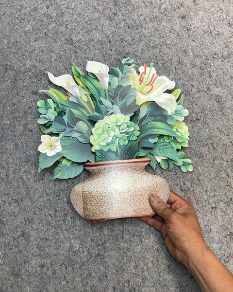 Pop-Up Flower Bouquet Card