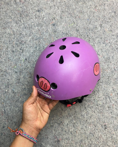 Kamugo Purple Kids Helmet, Kids Small