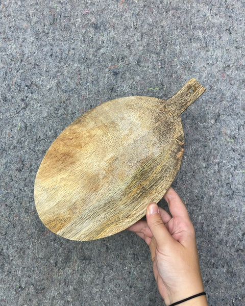 Wooden Oval Serving Board