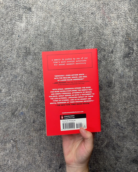 Shout by Laurie Halse Anderson