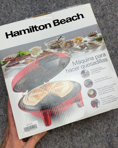 Brand New Hamilton Beach Quesadilla Maker