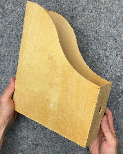 Wood Magazine File Holder