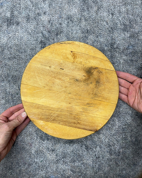 Round Wooden Cutting Board, 12"