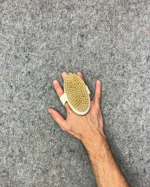 Handheld Body Brush with Strap