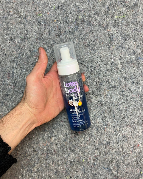 Lotta Body Coconut & Shea Oils Wrap Me Foaming Mousse