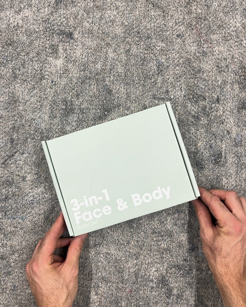 Wellable 3-in-1 Face & Body Roller Set
