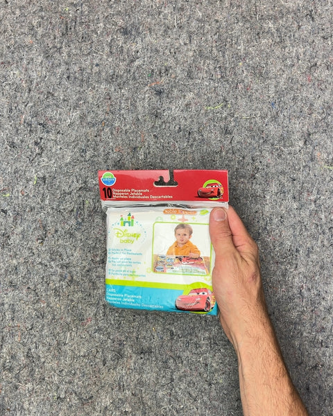 Disney Baby Cars Disposable Placemats, 10 Count