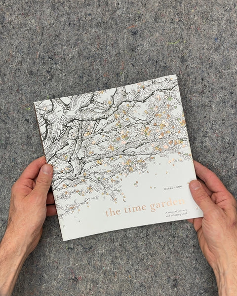 The Time Garden Coloring Book by Daria Song