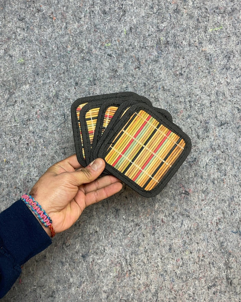 5 Woven Coasters
