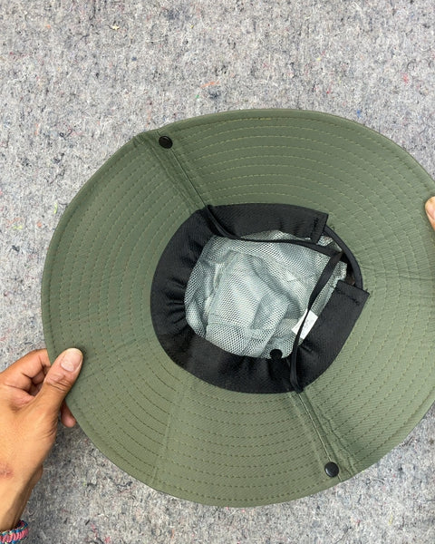 Green Rain Hat