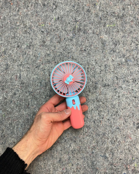 Handheld Personal Fan For A Kid