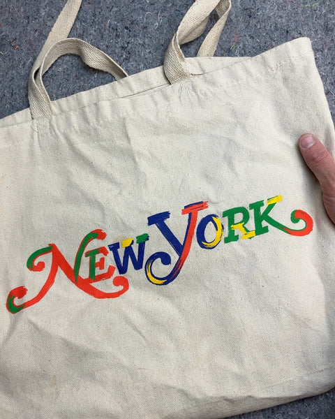 Big New York Canvas Tote Bag