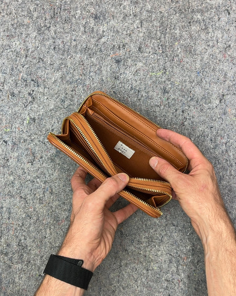 A New Day Canvas and Faux Leather Wallet