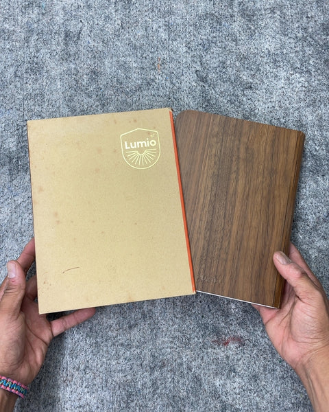 Lumio Wooden Book Lamp