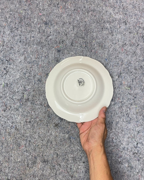 Homer Laughlin Scalloped Bowl