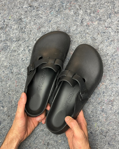 Like New Birkenstock Boston EVA Plastic Clogs, Size EU 45