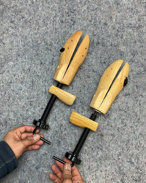 Pair of Wooden Shoe Stretchers