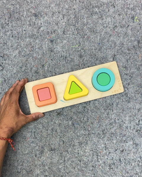 Lovevery Wooden Shape Sorter Puzzle